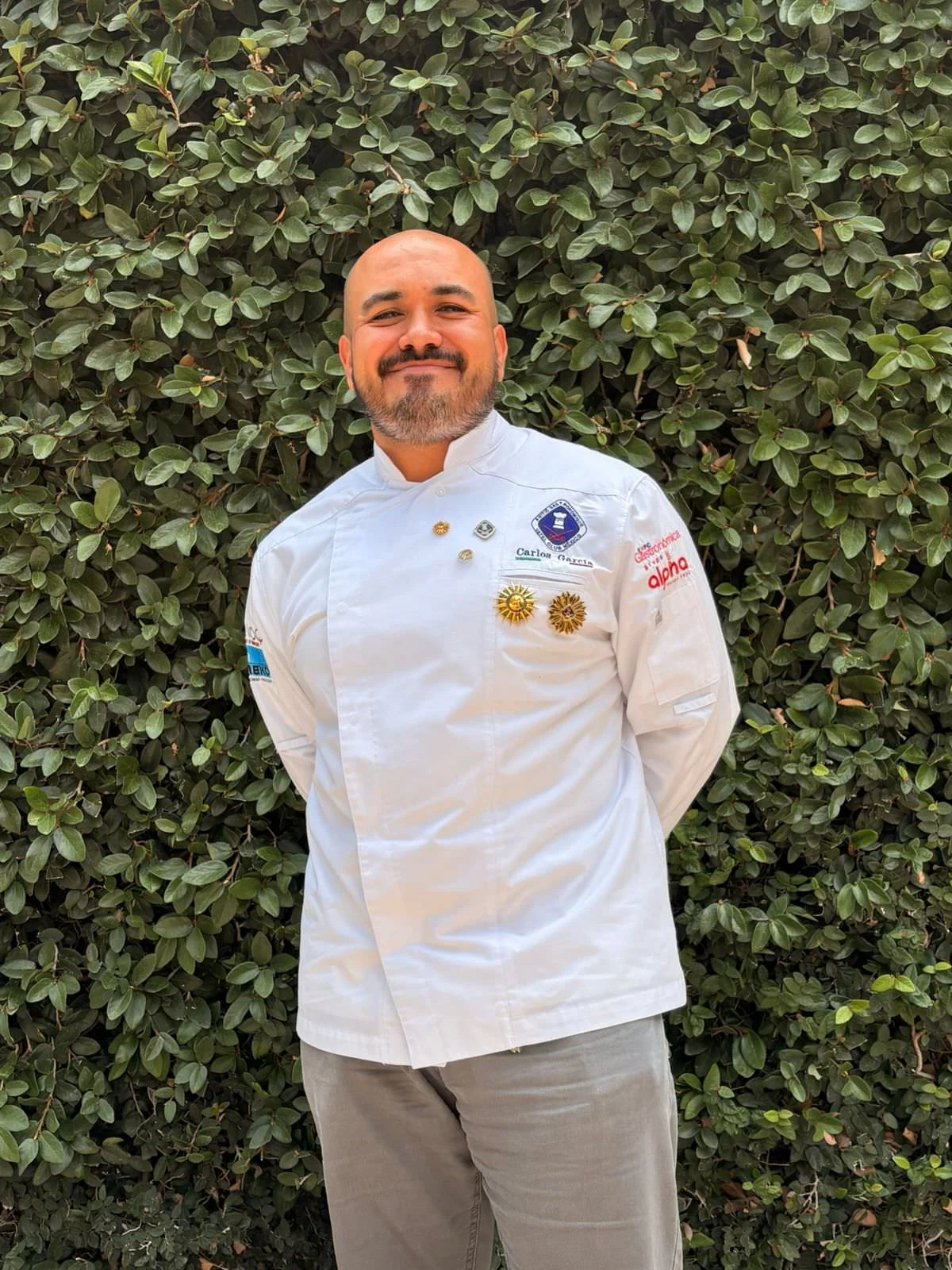 Retrato de Chef Carlos Alejandro García García