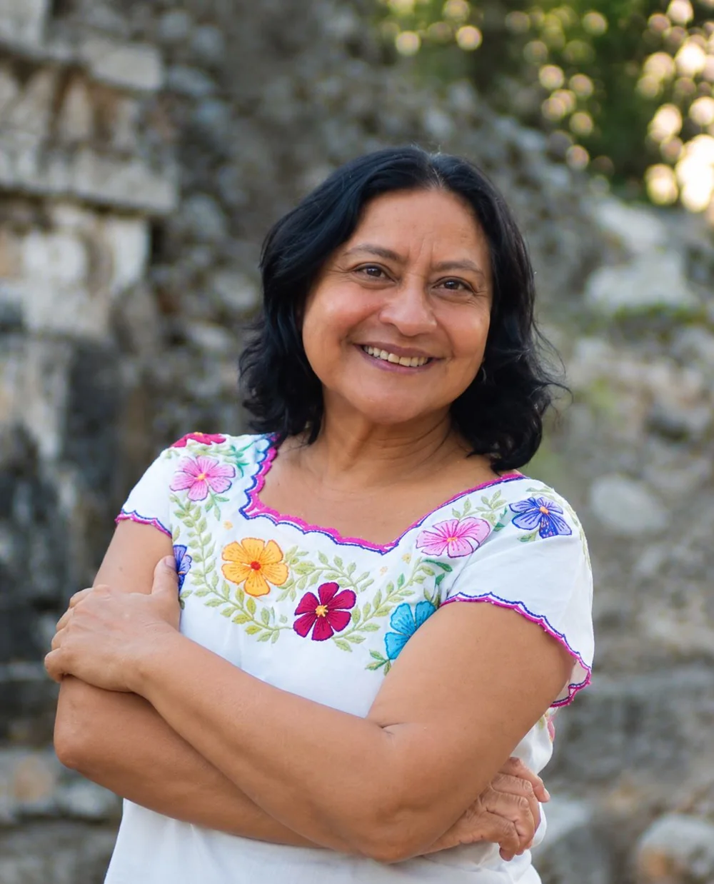 Retrato de Delfina Castillo Tzab
